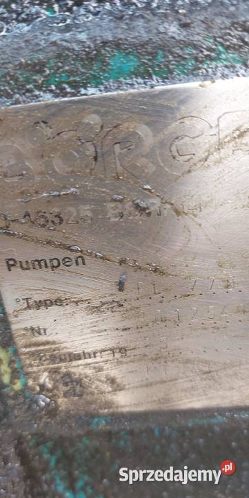 Pompa do gnojowicy Borger wielkopolskie Dębówiec