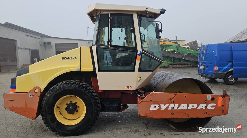 Walec drogowy Dynapac CA152 gumastal 7500 Sochaczew