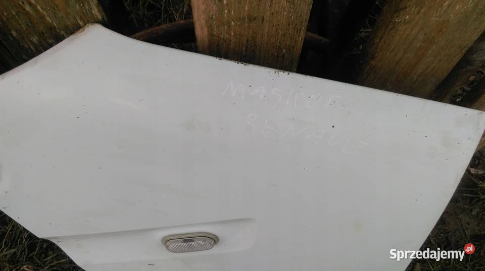 RENAULT MASTER II BŁOTNIK PRZÓD PRAWY BIAŁY LIFT Zbierkowo