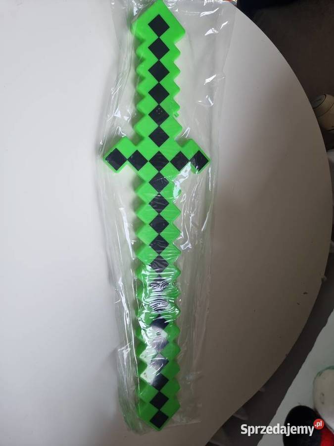 Miecz Minecraft zielony 4 lata+