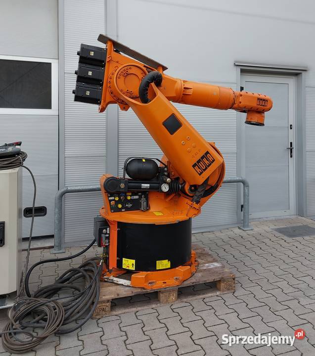 Robot przemysłowy KUKA KR210 szafa KRC1 panel