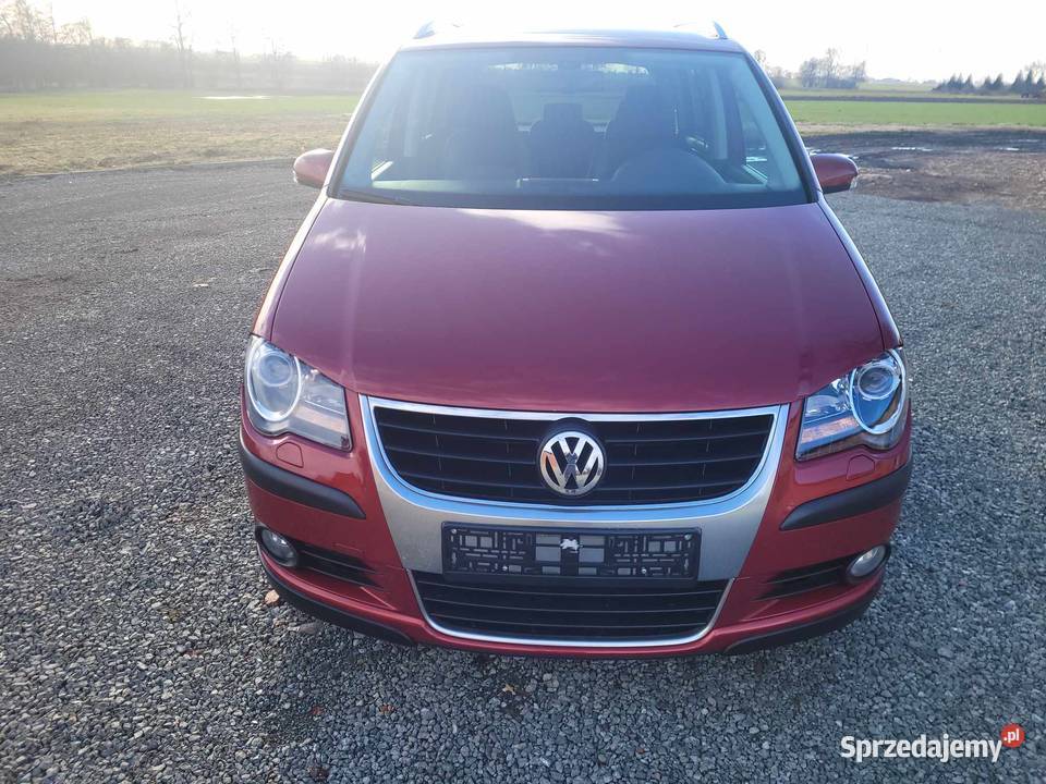 Volkswagen Touran cross 2009r wielkopolskie Kotlin