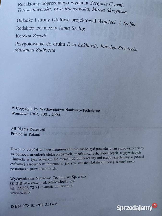 SŁOWNIK NAUKOWOTECHNICZNY ANGIELSKOPOLSKI