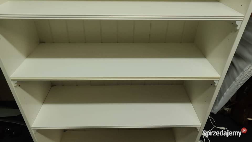 Regał IKEA Liatorp biały oświetlenie Warszawa