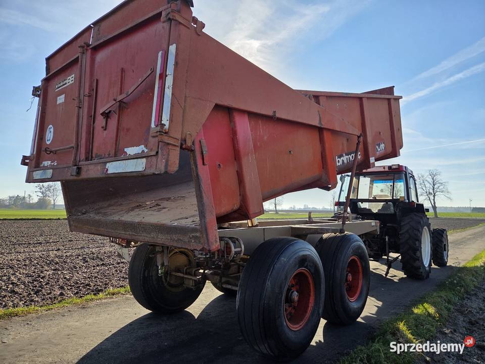 Przyczepa skorupowa knapik brimont 12 ton nieuszkodzony Maszyny rolnicze Włocławek
