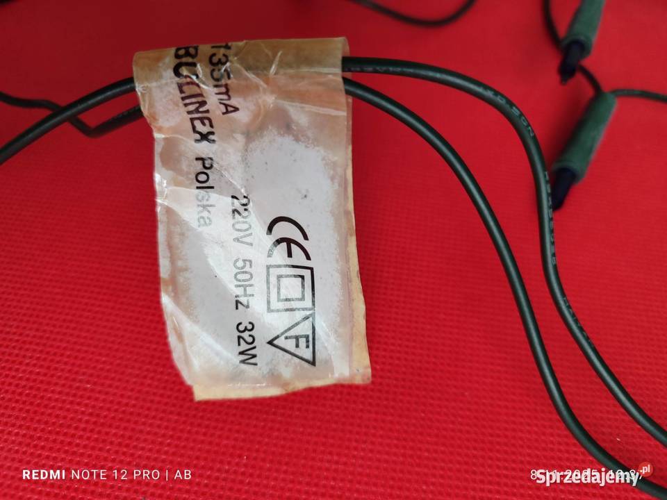 Lampki choinkowe 100 niebieskie dekoracje śląskie