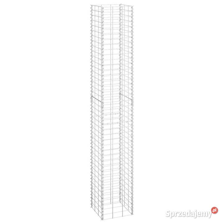 Wysokie donice gabionowe 3 30x30x200 żelazo Warszawa