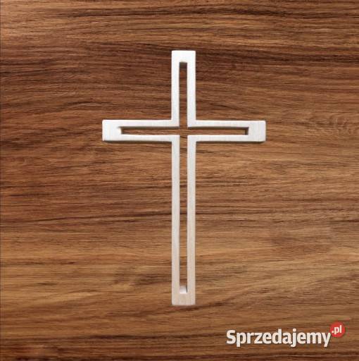 Krzyż drewniany buk ręcznie wykonany możliwość sprzedam
