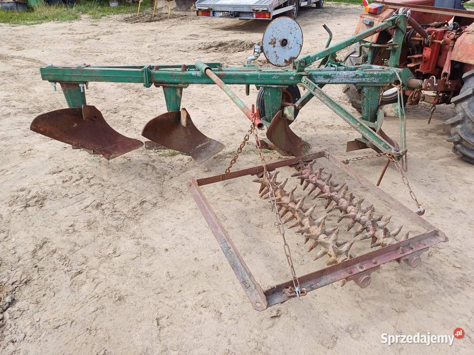 Pług 4 skibowy z kolczatką Lubichowo