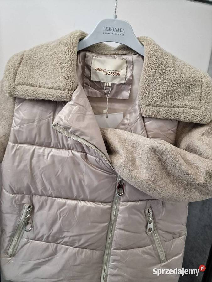 Kurtka Bomberka Pikowana Baranek XS S m Żywiec sprzedam