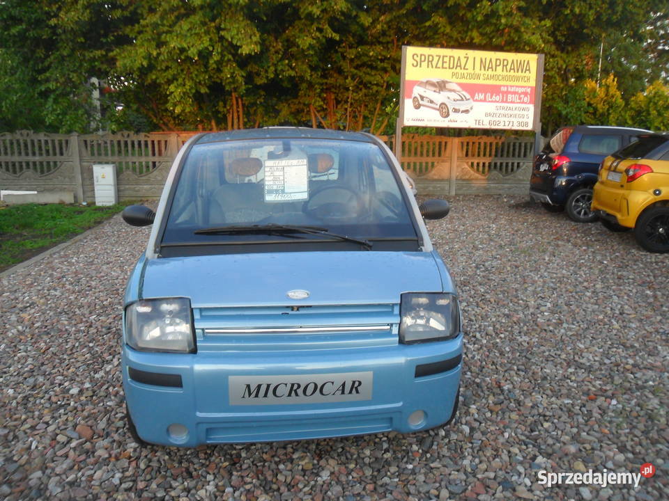 Microcar Mc1 na kat L6e prawo jazdy AM nieuszkodzony Poznań