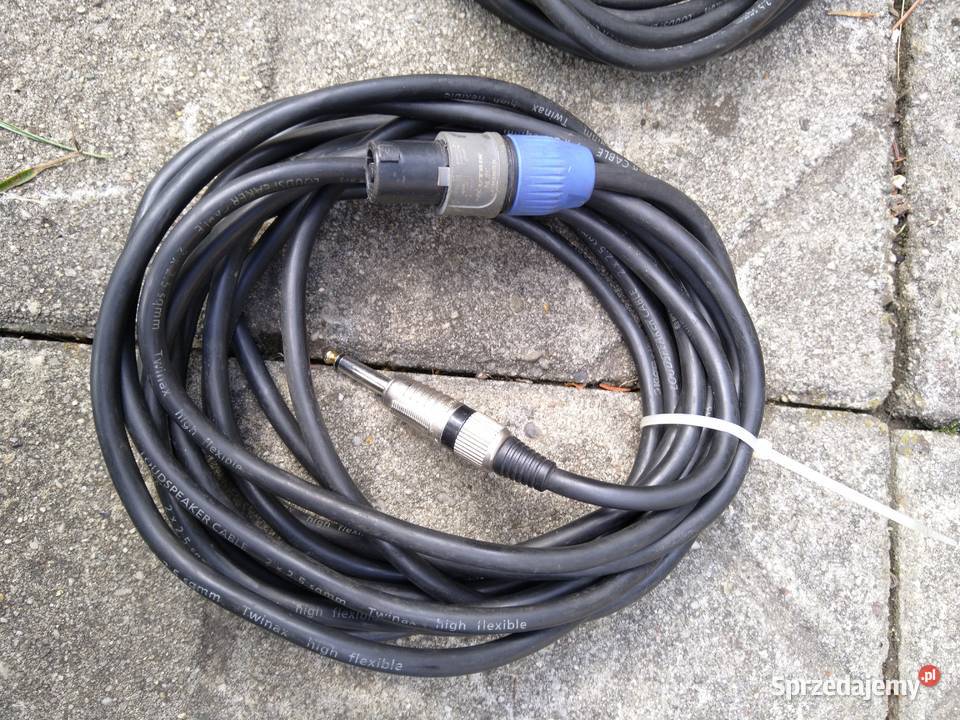 Kabel głośnikowy Jack mono speakon sprzedam