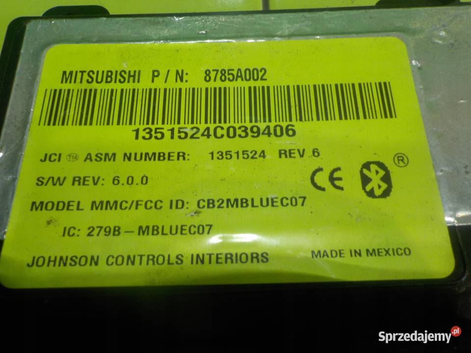 OUTLANDER II 20 DID 07r modul sterownik Suków