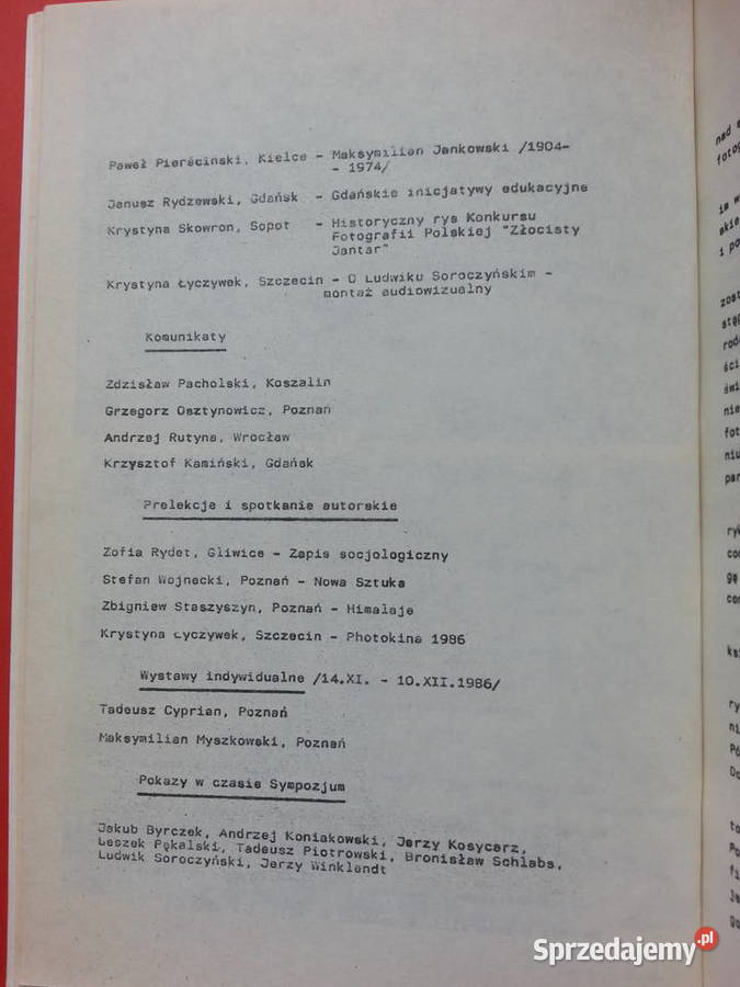 3061 Fotografia Artystyczna na Ziemiach Zach I Szczecin sprzedam