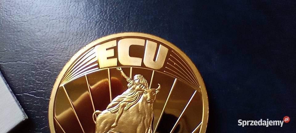 Stare monety Medal ECU 200 Lesko
