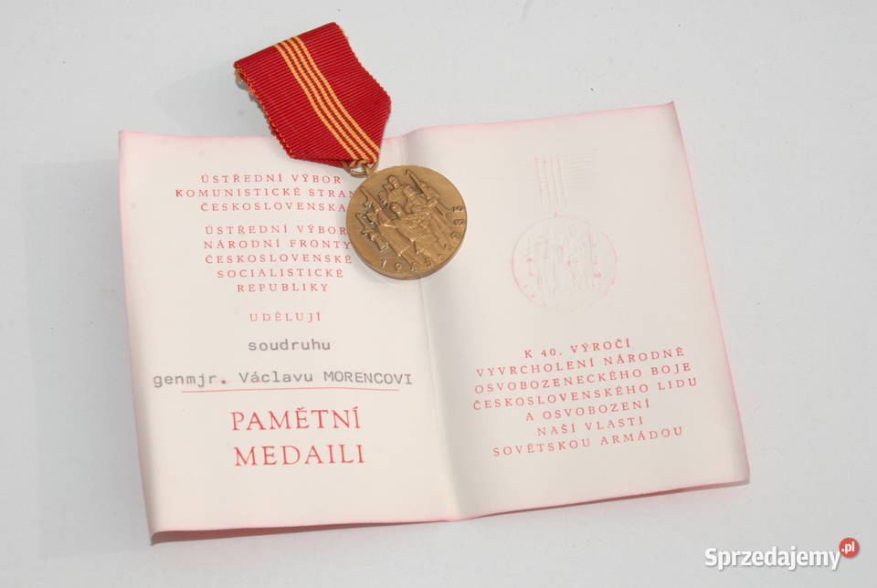 Stara medal zapinka odznaka wpinka 80 lata antyk śląskie Cieszyn