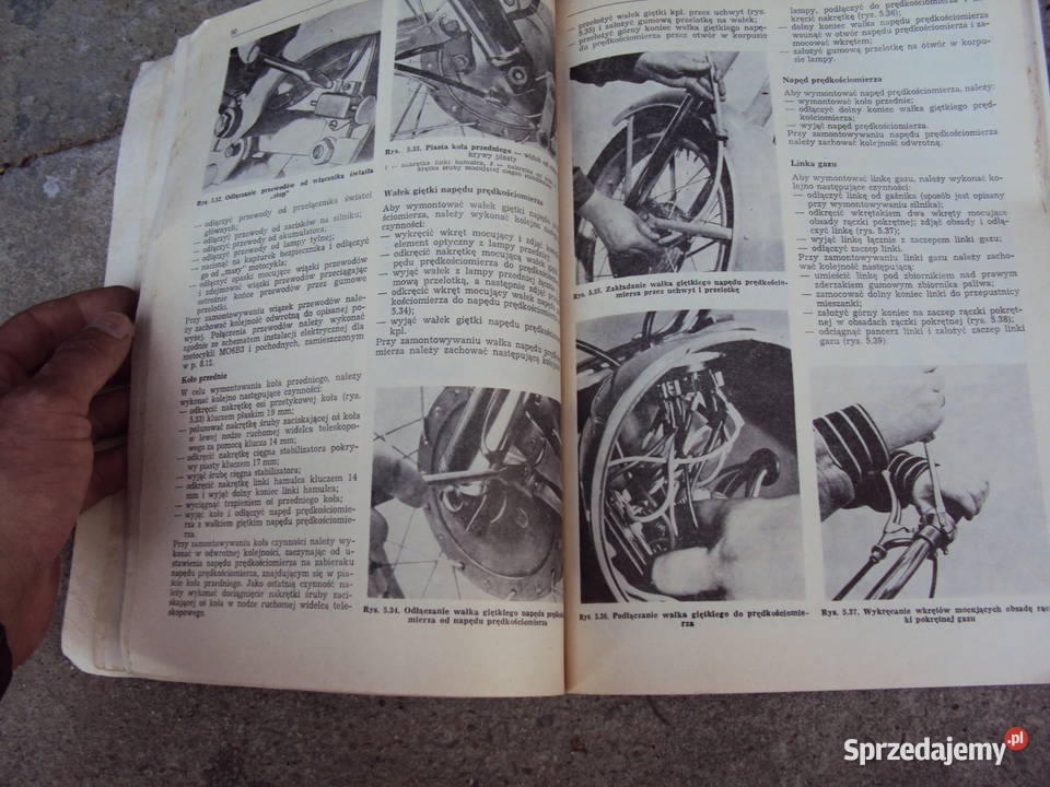 Książka Naprawa motocykli WSK Dębica