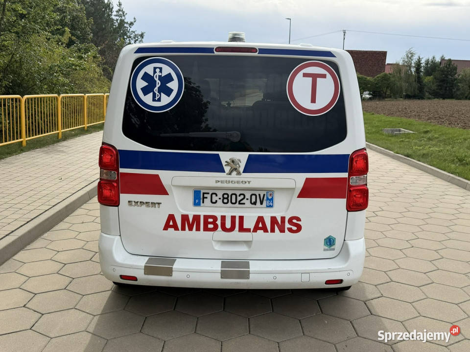 ambulansy Peugeot Expert Peugeot Expert Ambulans Gostyń