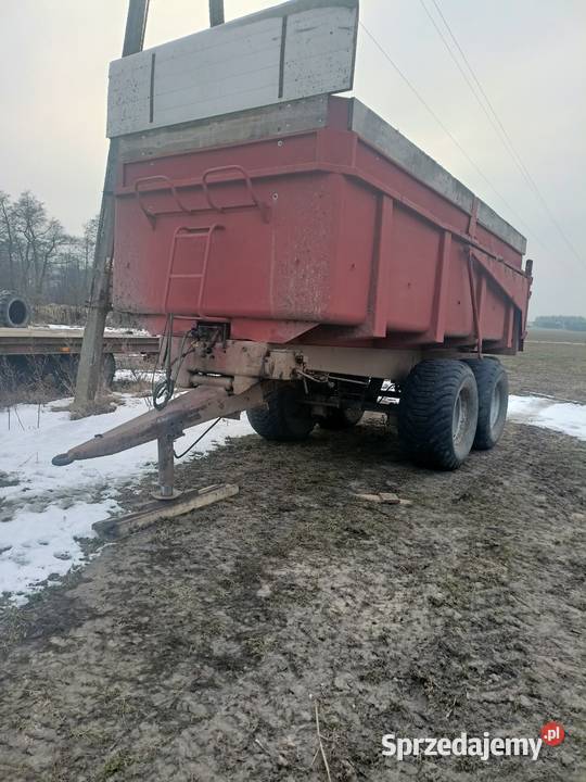 Przyczepa skorupa 12t brimont Turek