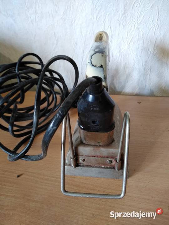 Stare ciekawe żelazko PRL Dąbrowa Górnicza