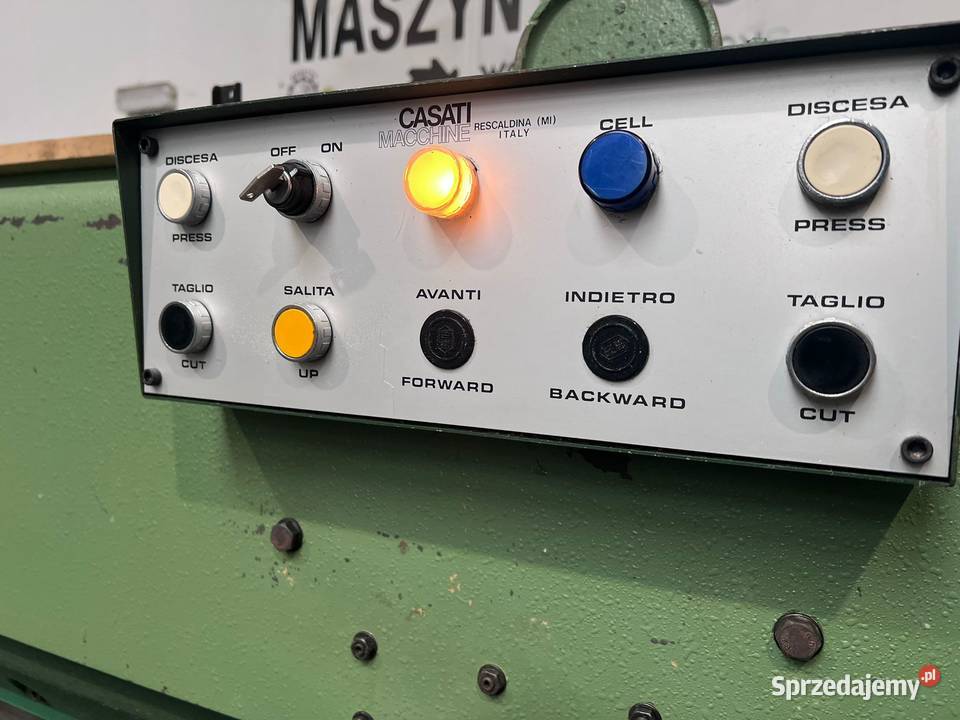 Gilotyna do forniru Casati Macchine CIM31 sprzedam
