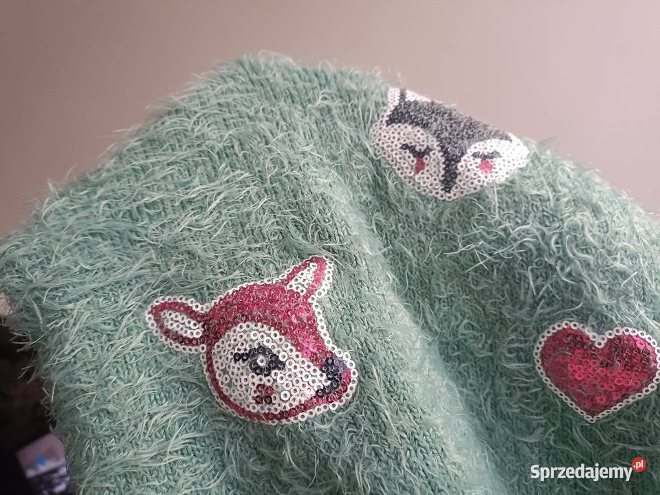 Sweter turkusowy Kik 116 Dla Dziecka Kwidzyn