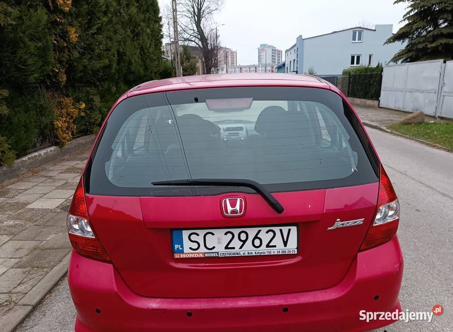 Honda Jazz 2 II 0208 uszczelka klapy tył tylnej Częstochowa