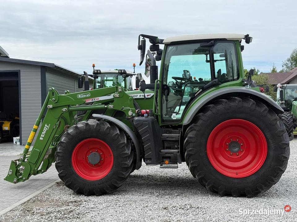 Fendt 516 Vario TUZ WOM Ładowacz Fendt Cargo 514