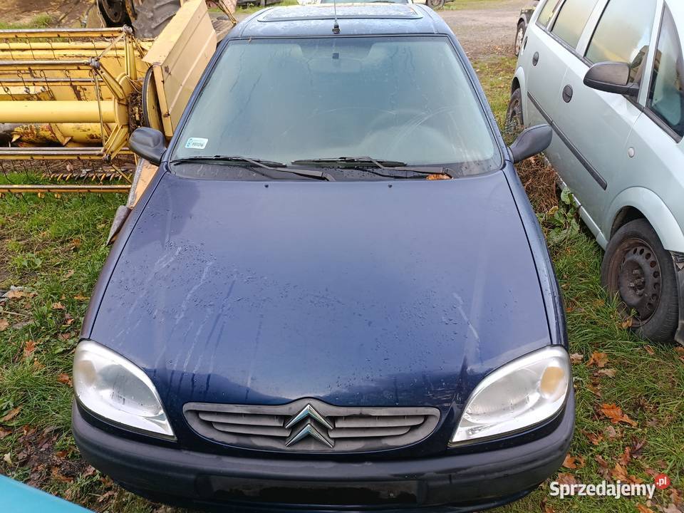 Citroen Saxo 11 2000 r dawca części Szklarka Myślniewska