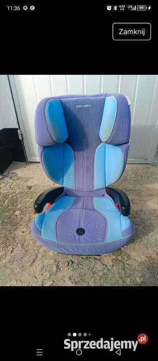 Fotelik samochodowy Coto baby 15 - 36 kg Koło sprzedam