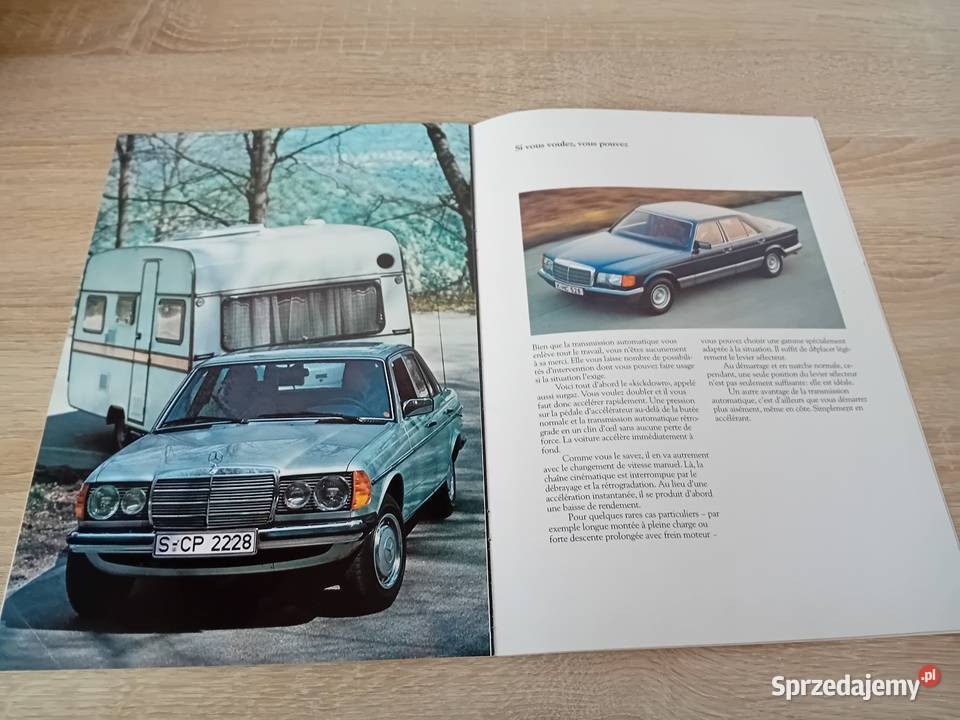 Stary katalog prospekt Mercedes sprzedam