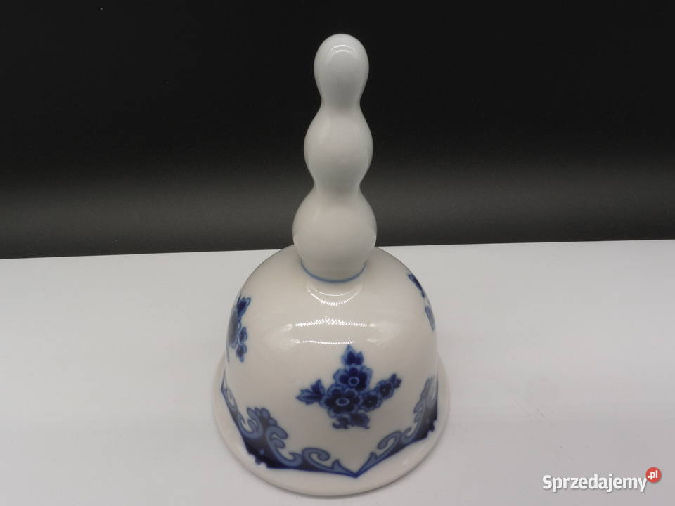 Porcelanowy dzwonek WALLENDORF 1764 Echt Kobalt Raszków
