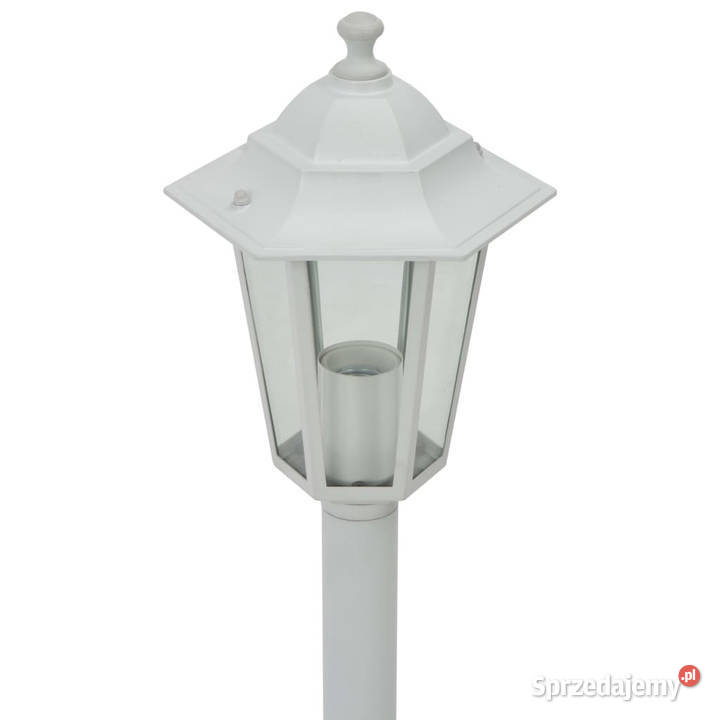 Lampy ogrodowe 110 E27 aluminium 6 białe WM44215 Warszawa