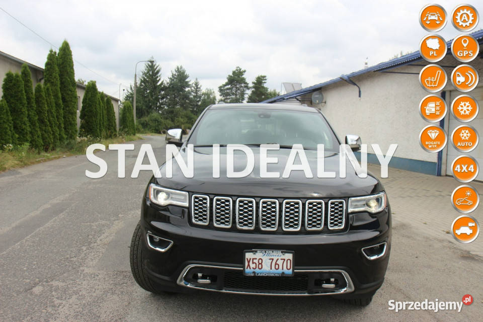 Jeep Grand Cherokee 2021rLIMITED 36 benzyna nawigacja opolskie Nysa
