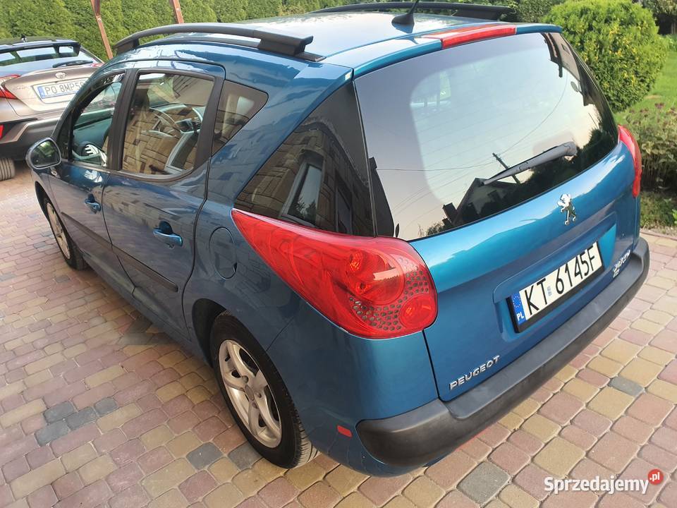 PEUGEOT 207 BENZYNA 14 Z GAZEM 2009 małopolskie Łęg Tarnowski