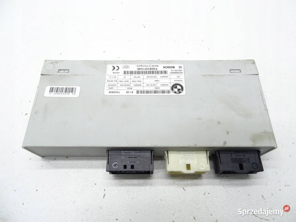 MODUŁ STEROWNIK KLAPY BAGAŻNIKA 7343935 BMW F30