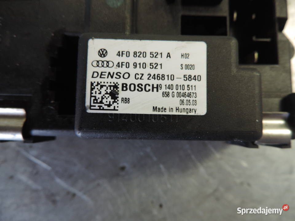 REZYSTOR DMUCHAWY VW AUDI 4F0820521A Nowy Sącz