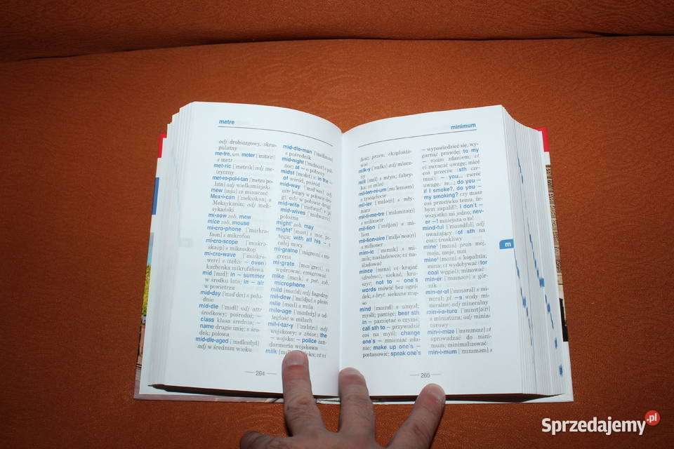 Słownik English AngielskoPolski Andrzej Książki do nauki języka obcego Chorzów