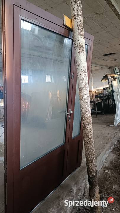 Drzwi aluminiowe ciepłe nowe Zbuczyn