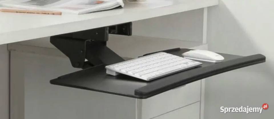 szuflada uchwyt polka pod klawiatura stoliki Kuczów