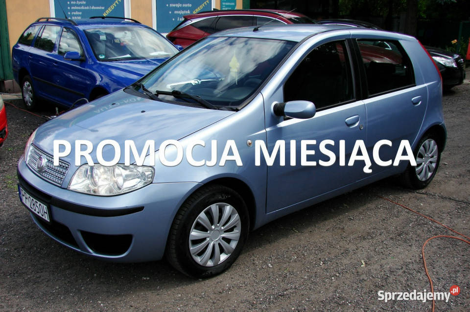 Fiat Punto 13 B 60 Super stan 1sza rej2010 salon srebrny Piła