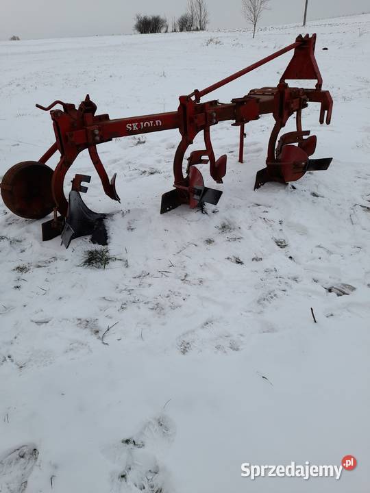 Sprzedam pług Skjold 3x40 w stanie Pługi lubelskie Krasnystaw