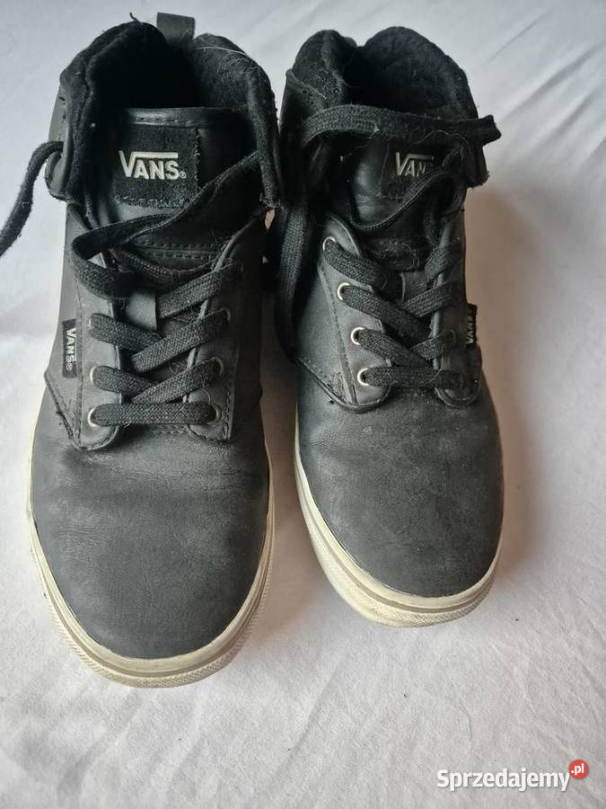 Buty VANS delikatnie ocieplane na chłodniejsze małopolskie Brzesko