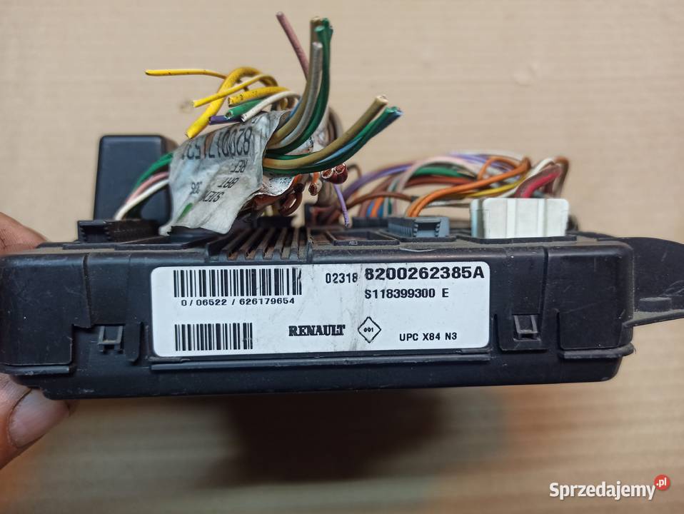 Renault Megane Scenic 2 moduł UPC 8200262385A Skrzynki bezpieczników Bolesławiec
