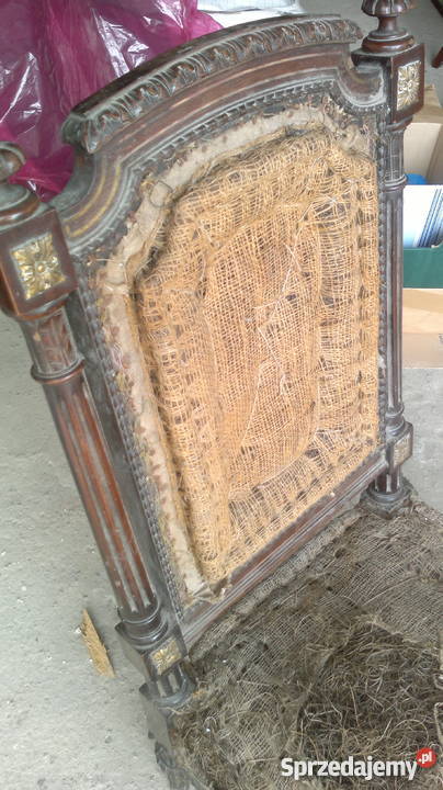 Fotel XIXwieczny pałacowy Wrocław sprzedam