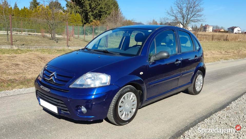 Citroen C3 2007r 14 Benzyna Klimatyzacja Nieduży Jasło sprzedam
