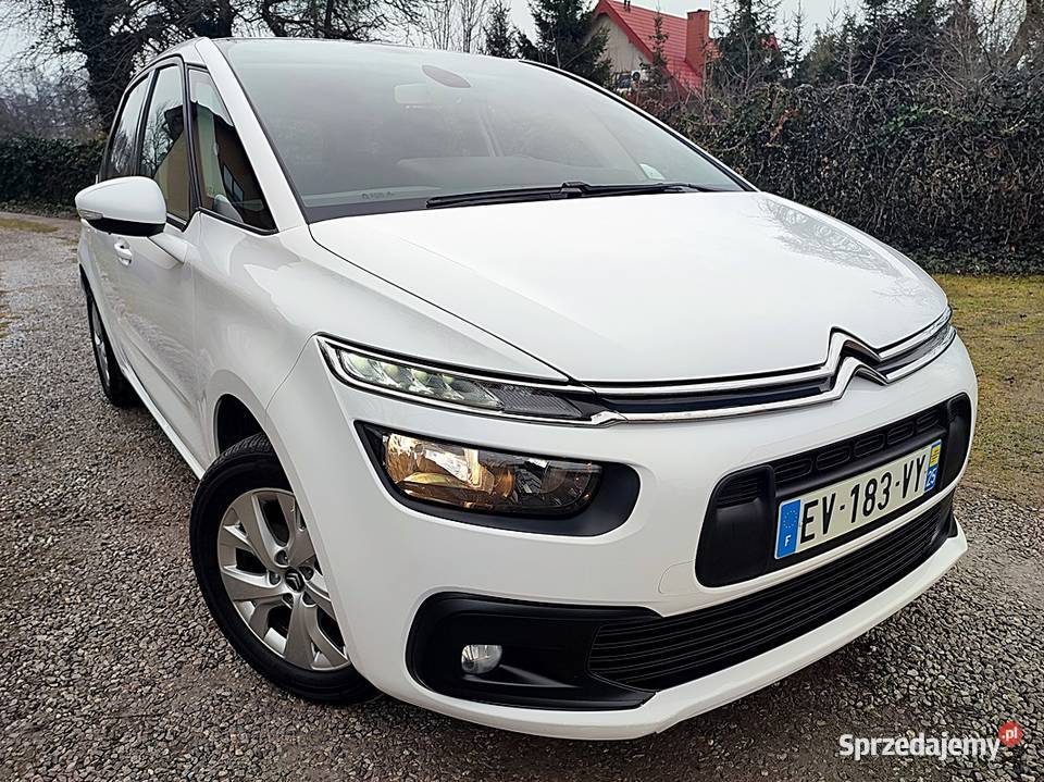 12 turbo benzyna 110 Led Parctronik Tempomat Rok produkcji 2018 C4 Picasso Lubartów sprzedam