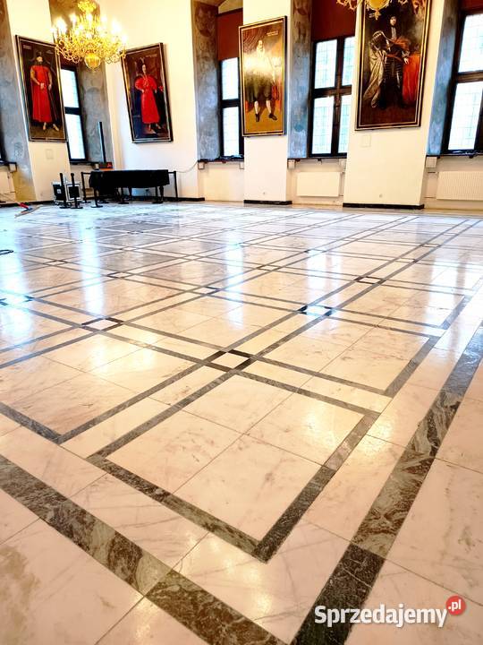 Czyszczenie i polerowanie posadzki marmurowej i Pozostałe usługi Usługi Gdańsk