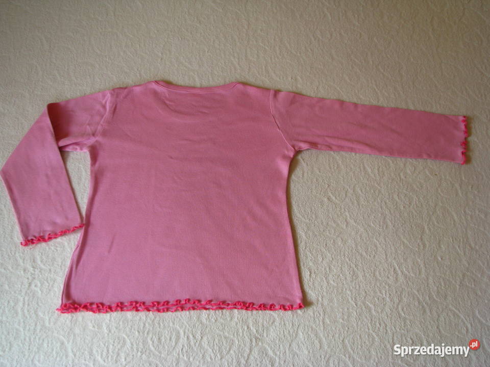 Bawełniana bluzeczka dziecięca z długim rękawem Brzegi sprzedam
