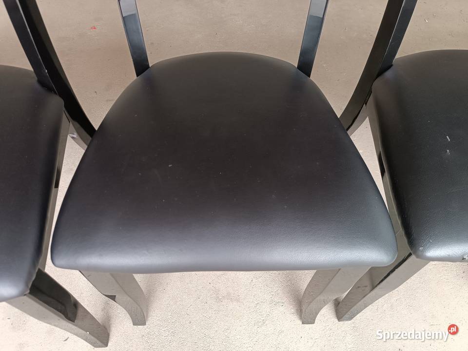 Krzesła do jadalni salonu 6 sztuk drewniane lubelskie Lublin